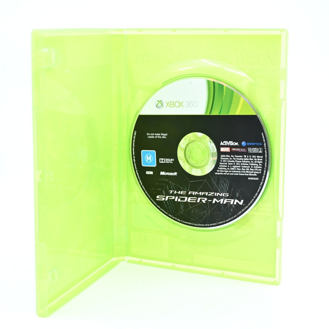 The Amazing Spider-Man - Xbox 360 Game - No Manual - PAL - MINT DISC!