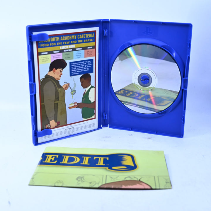 Canis Canem Edit - Bully - Sony Playstation 2 / PS2 Game + Manual + Map - PAL