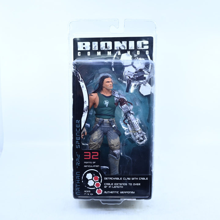 SEALED! Nathan "Rad" Spencer - Bionic Commando - NECA - Action Figure