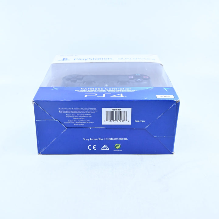Sony Jet Black DualShock 4 Controller - Boxed Sony PS4 Accessory