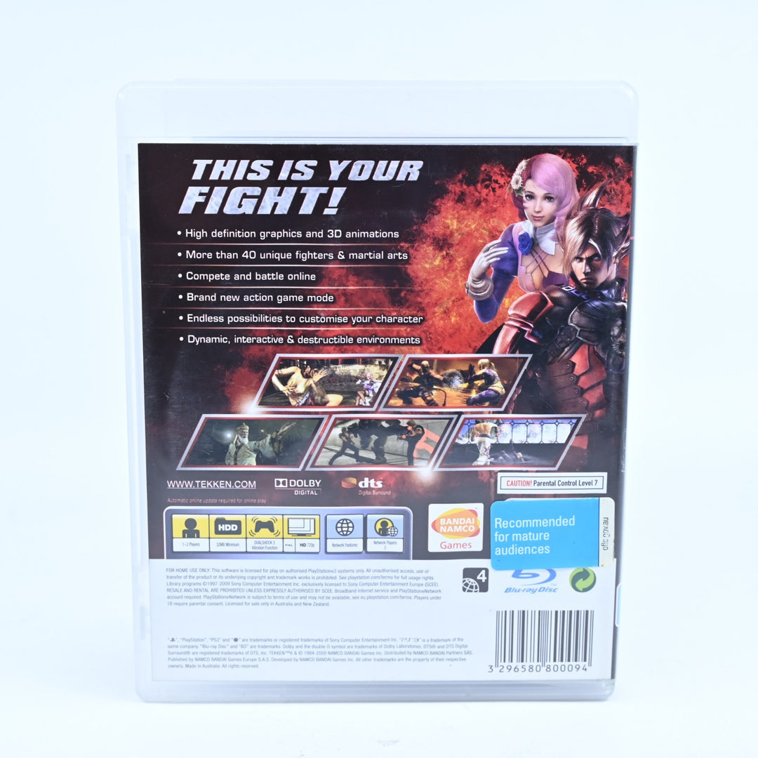 Tekken 6 - Sony Playstation 3 / PS3 Game + Manual - FREE POST!