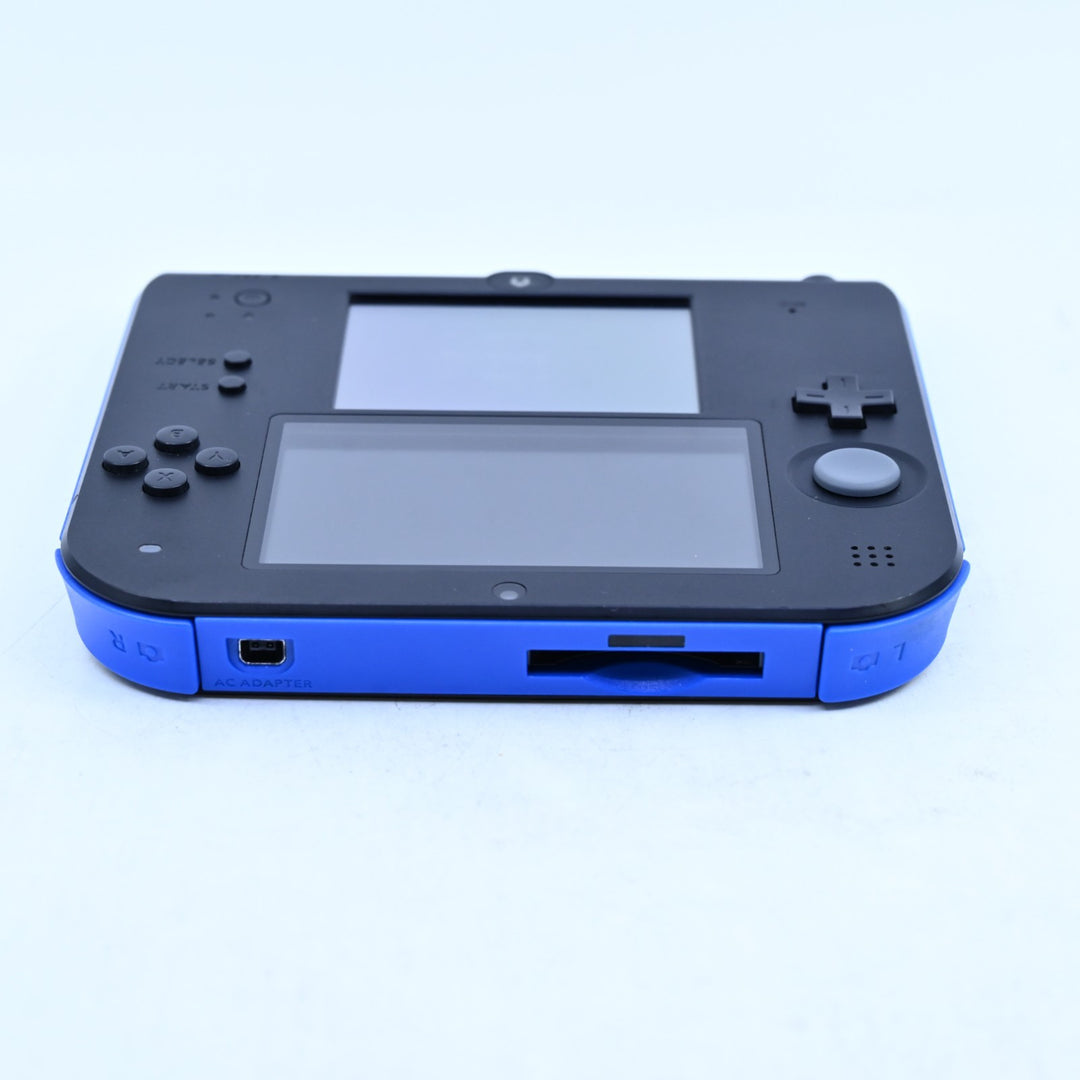 Blue / Black - Nintendo 2DS Console - FTR-001 - PAL - FREE POST!