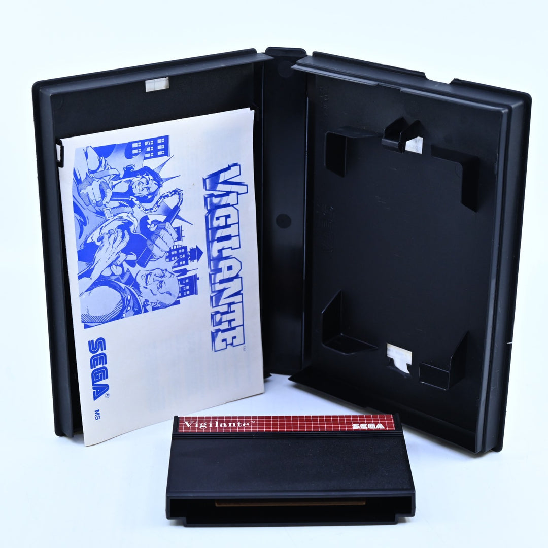Vigilante - Sega Master System Game + Manual - PAL - FREE POST!