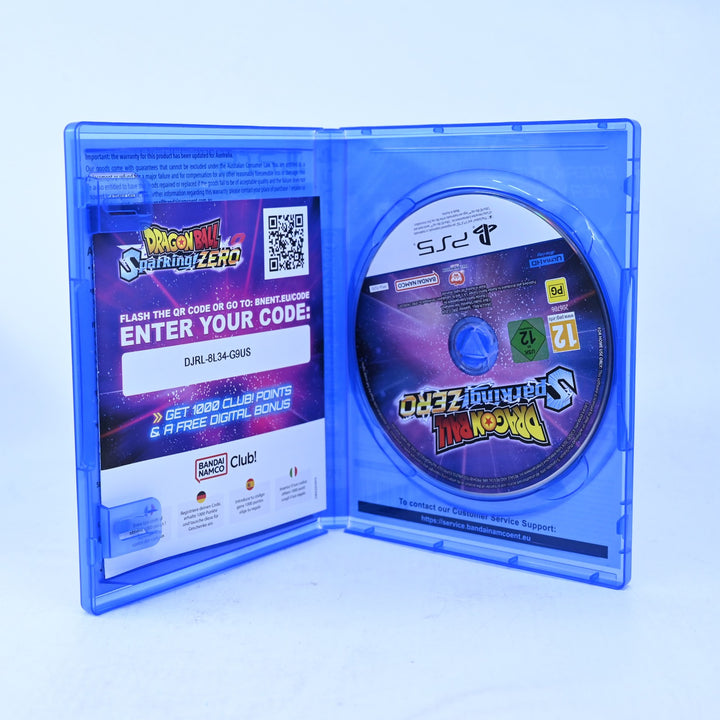 Dragon Ball: Sparking Zero - Sony Playstation 5 / PS5 Game - MINT DISC!