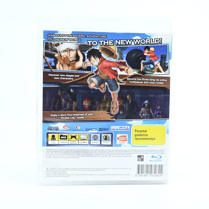 One Piece: Pirate Warriors 2 - Sony Playstation 3 /PS3 Game + Manual - MINT DISC