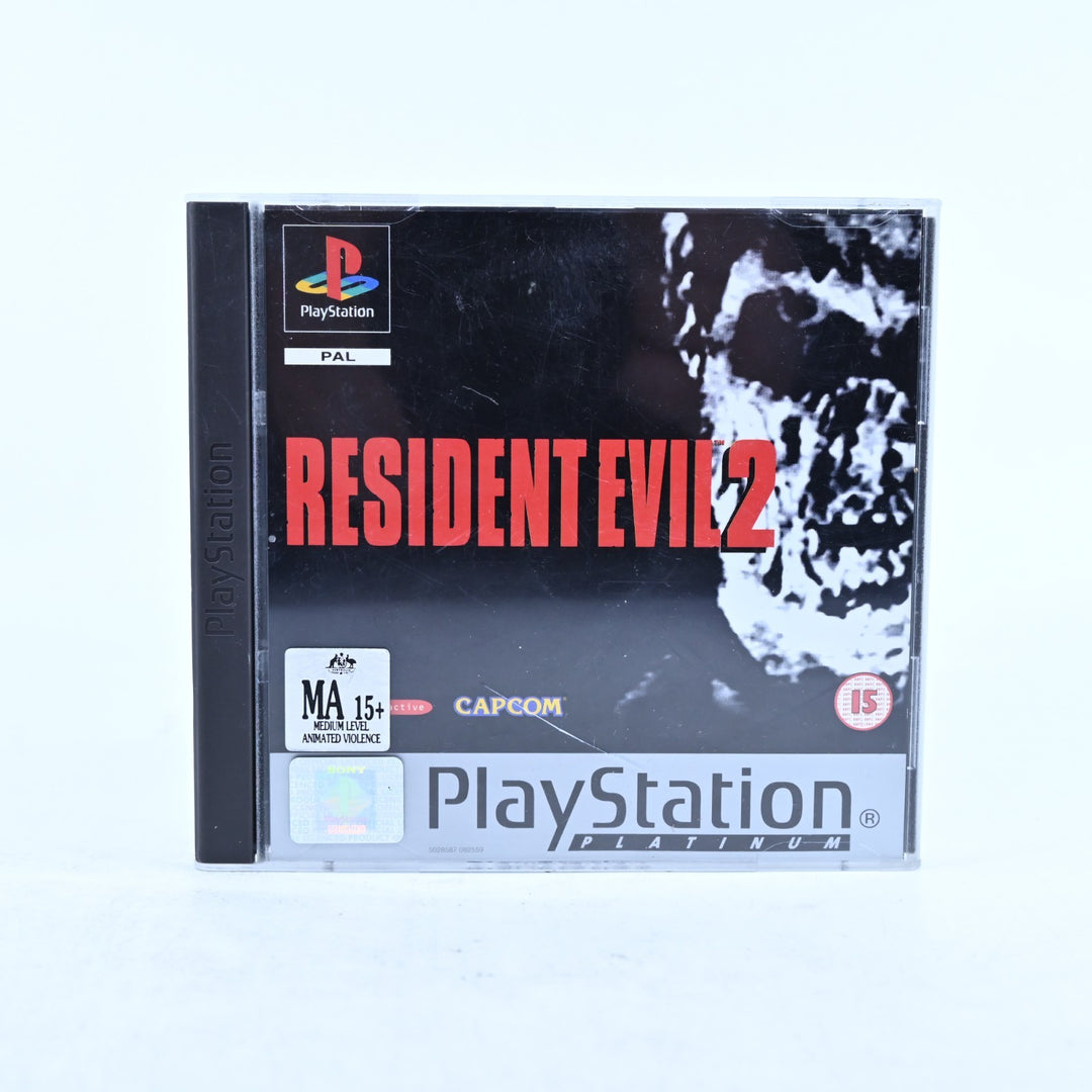 Resident Evil 2 - Sony Playstation 1 / PS1 Game - No Manual - PAL - MINT DISC!