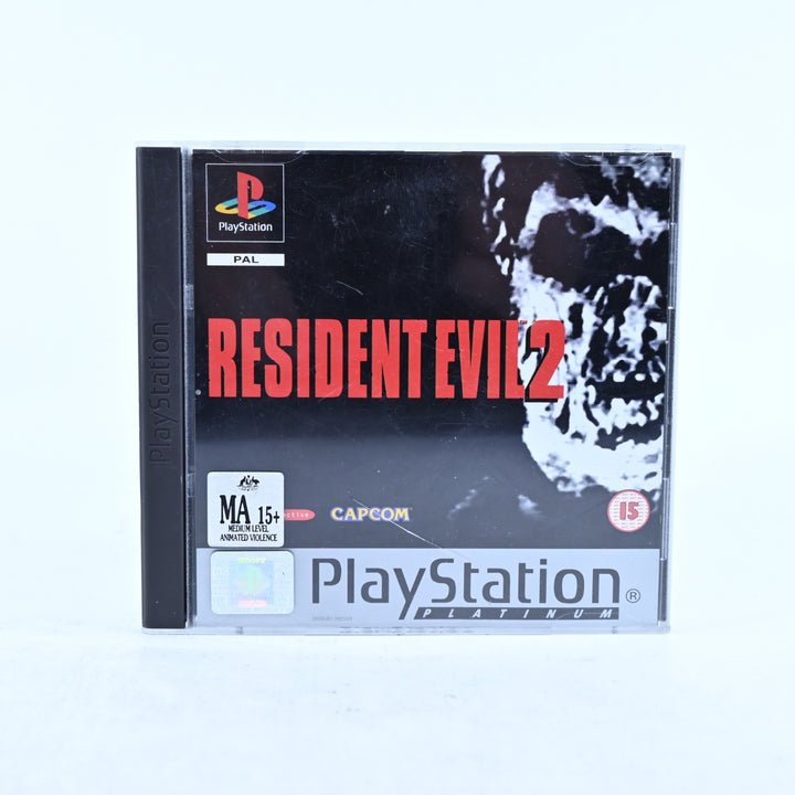Resident Evil 2 - Sony Playstation 1 / PS1 Game - No Manual - PAL - MINT DISC!