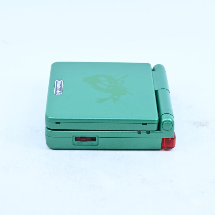 Rayquaza Green (Reshell) + IPS - AGS-001 - Gameboy Advance / GBA SP Console