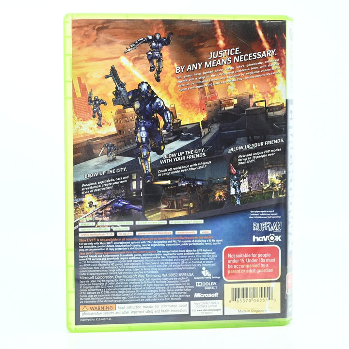 Crackdown 2 - Xbox 360 Game - PAL - MINT DISC!