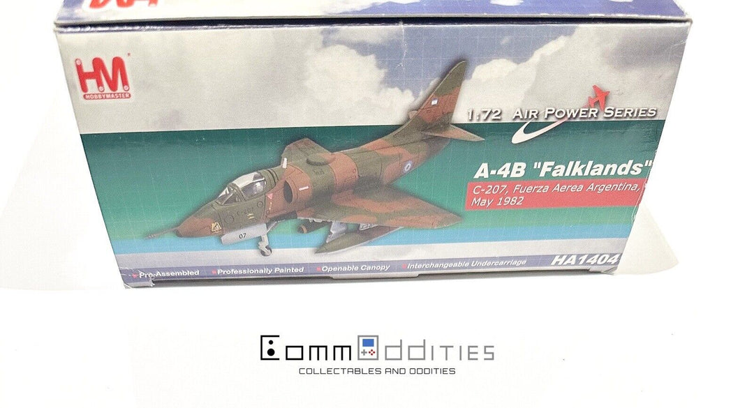 Hobby Master A-4B Skyhawk Falklands HA 1404 HA1404 Plane / Jet