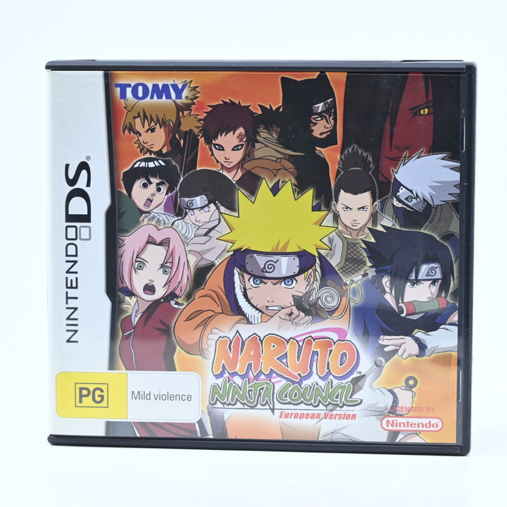 Naruto Ninja Council - Nintendo DS Game - PAL + Manual - FREE POST!