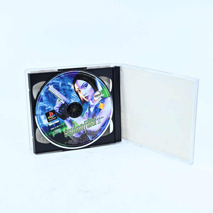 Syphon Filter 2 - Sony Playstation 1 / PS1 Game + Manual - PAL - MINT DISC!