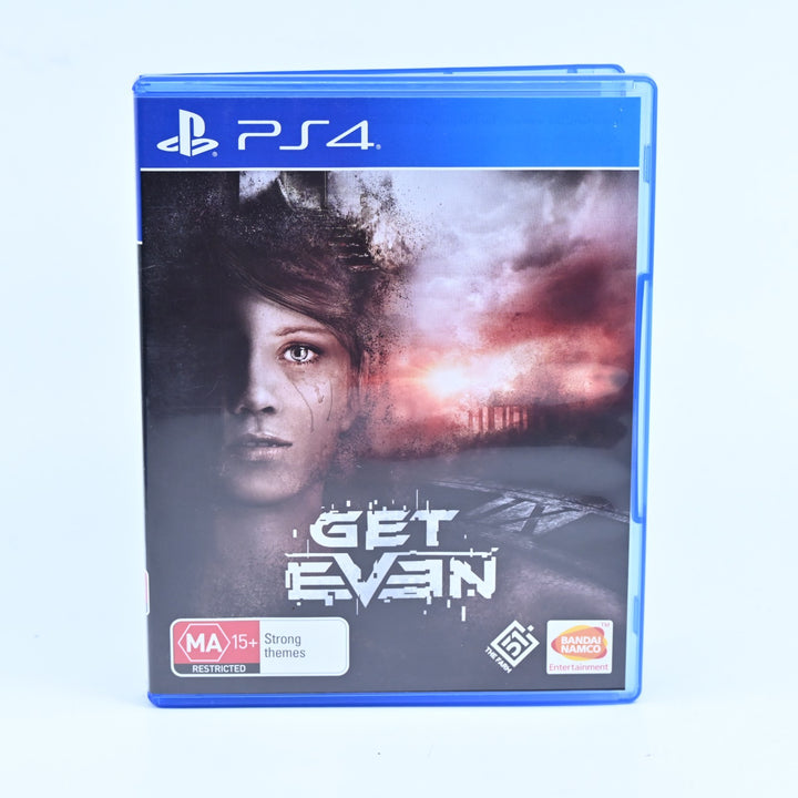 Get Even - Sony Playstation 4 / PS4 Game - MINT DISC!