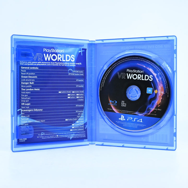 PlayStation VR Worlds - Sony Playstation 4 / PS4 Game - MINT DISC - FREE POST!