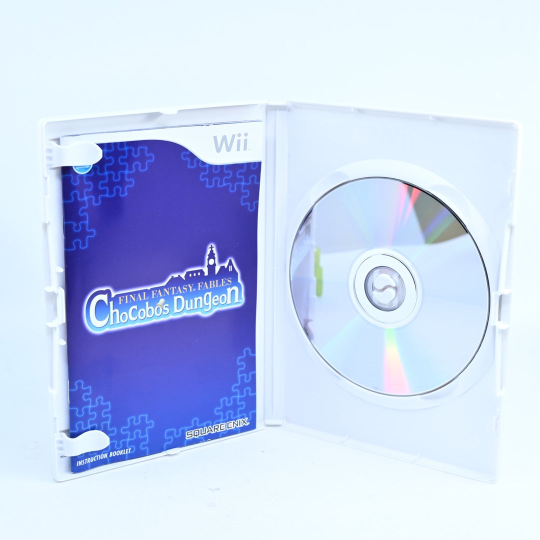 Final Fantasy Fables Chocobo's Dungeon - Nintendo Wii Game + Manual - PAL