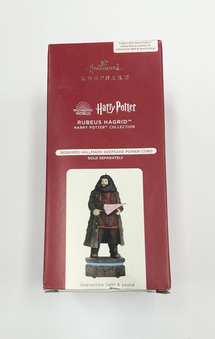 Hallmark Keepsake Harry Potter Light & Sound Ornament RUBEUS HAGRID Toy