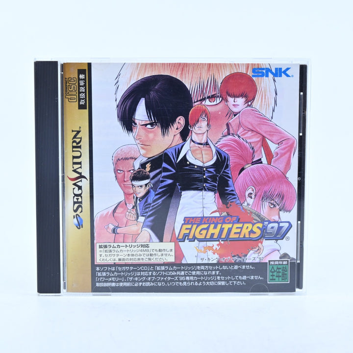 The King of Fighters 97 - Sega Saturn Game + Manual - NTSC J