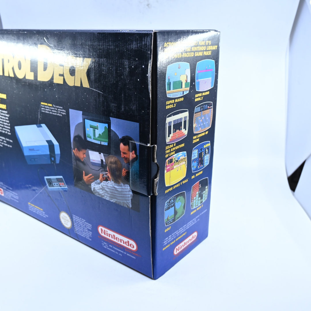 NES Control Deck - Nintendo Entertainment System / NES Boxed Console - PAL