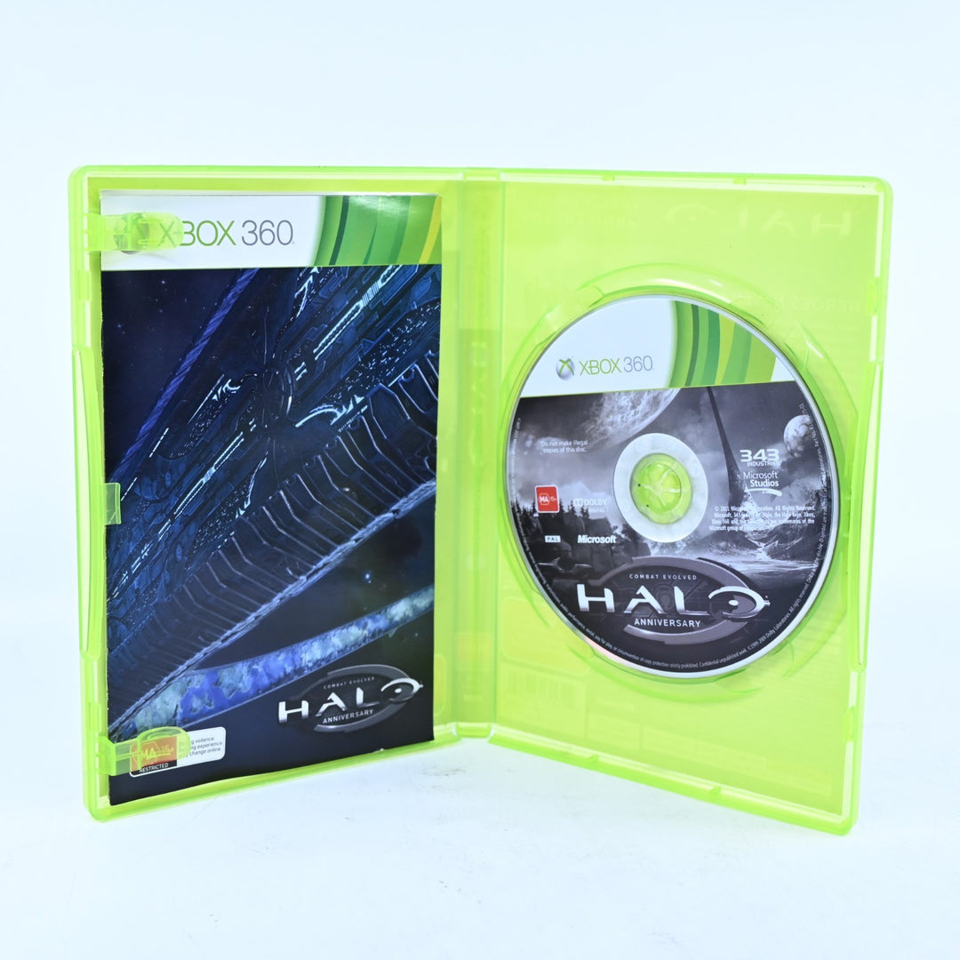 Halo: Combat Evolved Anniversary - Xbox 360 Game + Manual - PAL - MINT DISC!