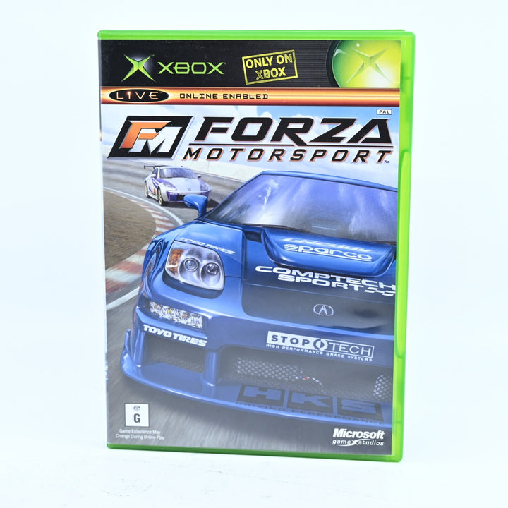 Forza Motorsport - Original Xbox Game + Manual - PAL - MINT DISC!