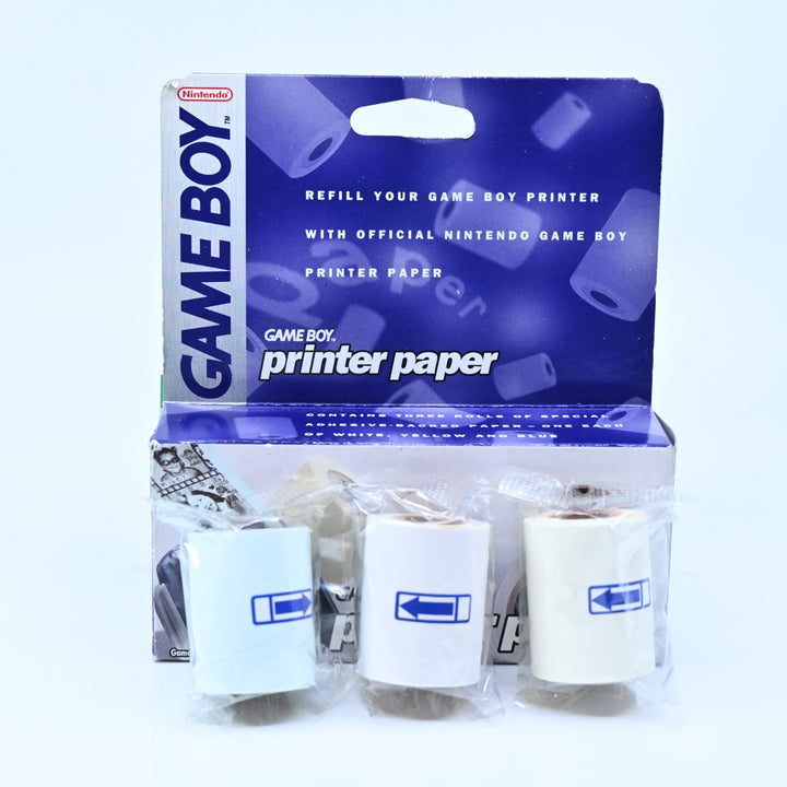 SEALED PAPER! Game Boy Printer Paper - Nintendo Gameboy Accessory - PAL