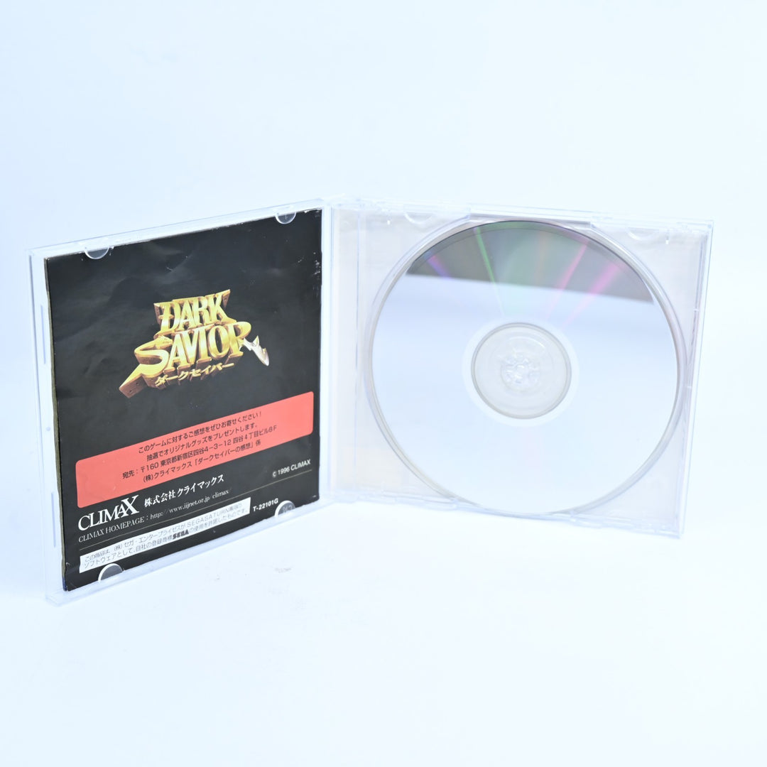 Dark Savior - Sega Saturn Game + Manual - NTSC-J - MINT DISC!