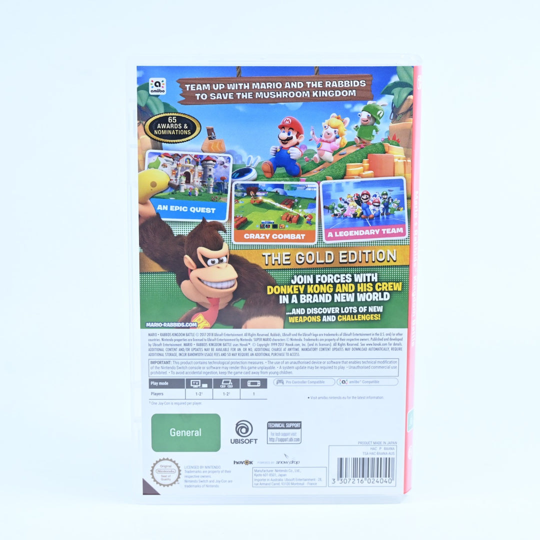 Mario + Rabbids: Kingdom Battle - Gold Edition - Unredeemed Code - Switch Game
