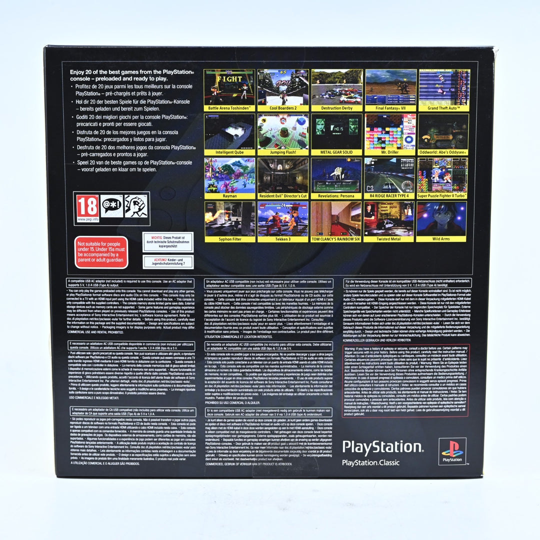 SEALED! Playstation 1 Classic Mini - Sony Playstation 1/ PS1 Boxed Console - PAL