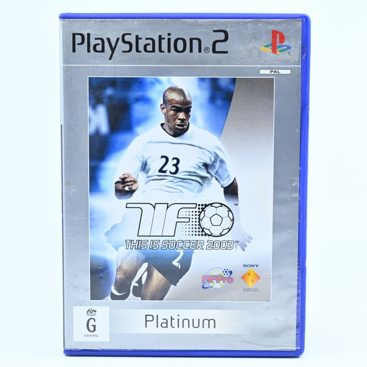 This is Soccer 2003 - Sony Playstation 2/PS2 Game - No Manual - PAL - FREE POST