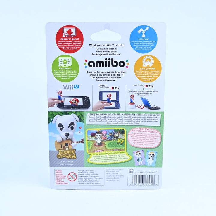 SEALED! K.K. Amiibo - Animal Crossing - Nintendo - Toy