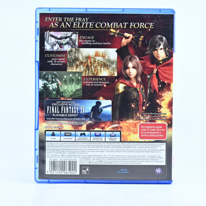 Final Fantasy Type-0 HD - Sony Playstation 4 / PS4 Game - FREE POST!