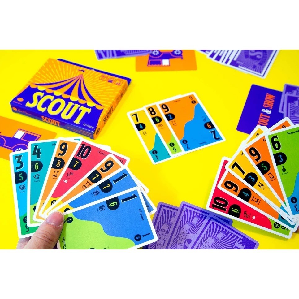 Oink Games: Scout (Hangsell) - Card Game - Table Top Game