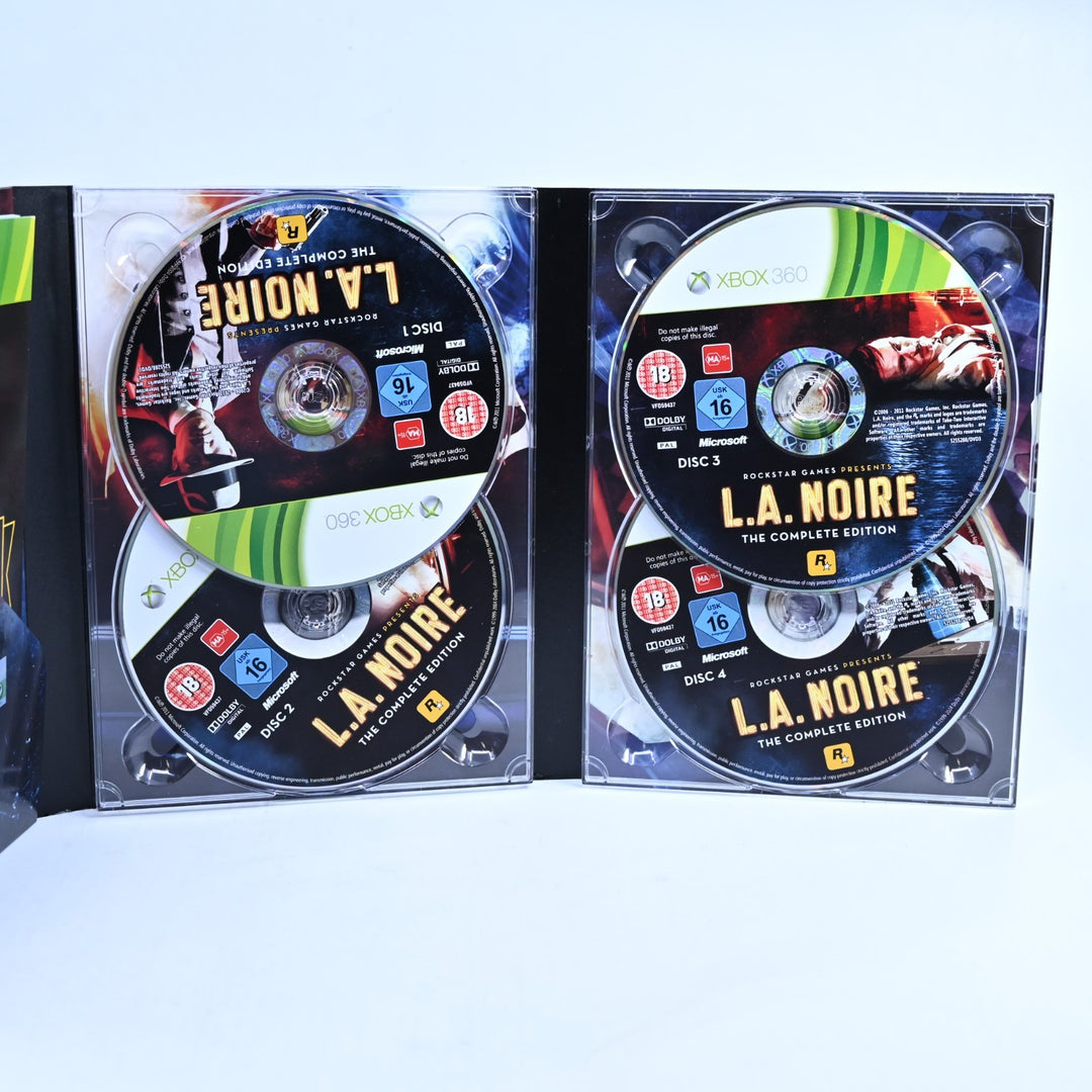 L.A. Noire - The Complete Edition - Xbox 360 Game + Manual - NEAR MINT DISC!