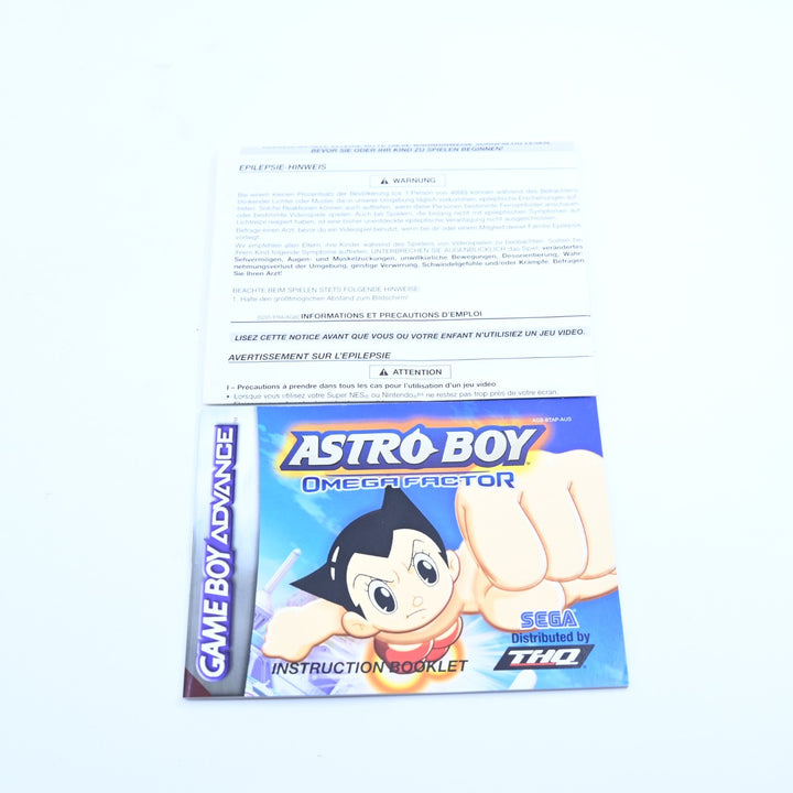 Astro Boy: Omega Factor - GBA Boxed Game - PAL - FREE POST!