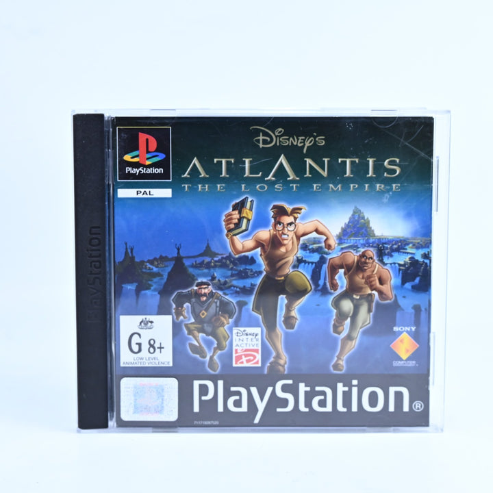 Disney's Atlantis: The Lost Empire - PS1 Game + Manual - PAL