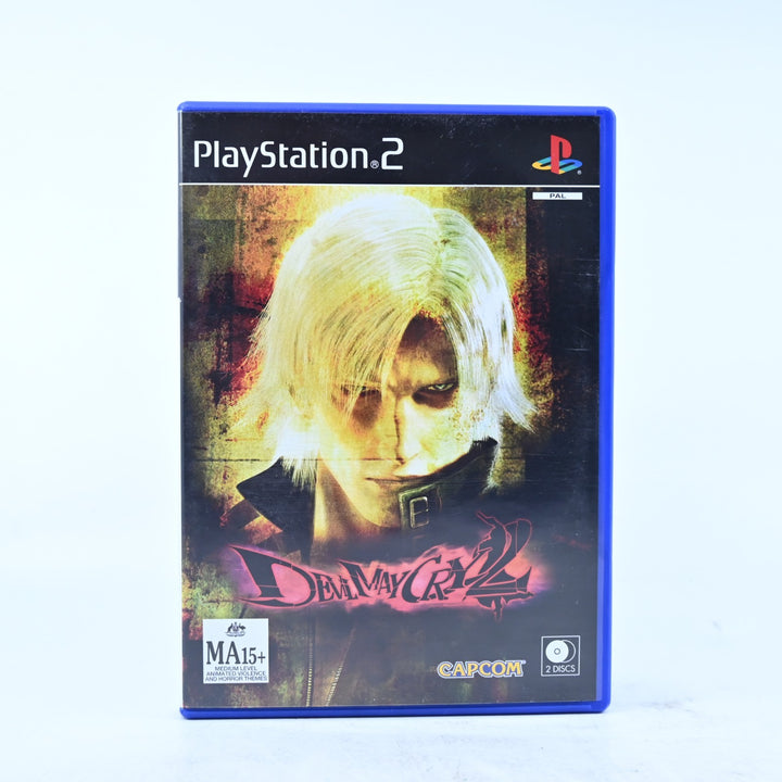 Devil May Cry 2 - Sony Playstation 2 / PS2 Game + Manual - PAL - MINT DISC!