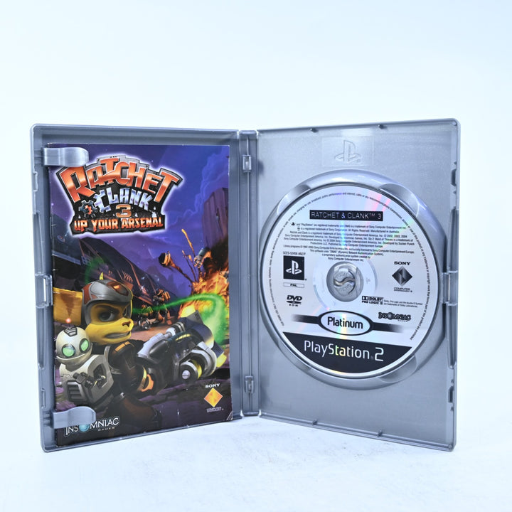 Ratchet & Clank 3: Up Your Arsenal - Sony Playstation 2 / PS2 Game + Manual
