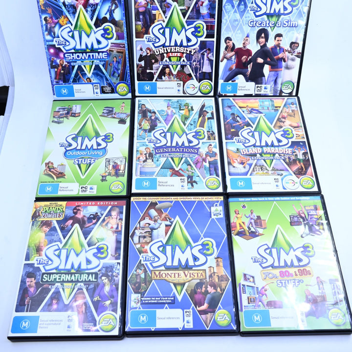 The Sims 3 + Expansion Packs - PC Game - FREE POST!