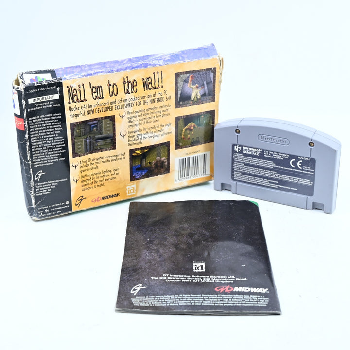 Quake - N64 / Nintendo 64 Boxed Game - PAL - FREE POST!