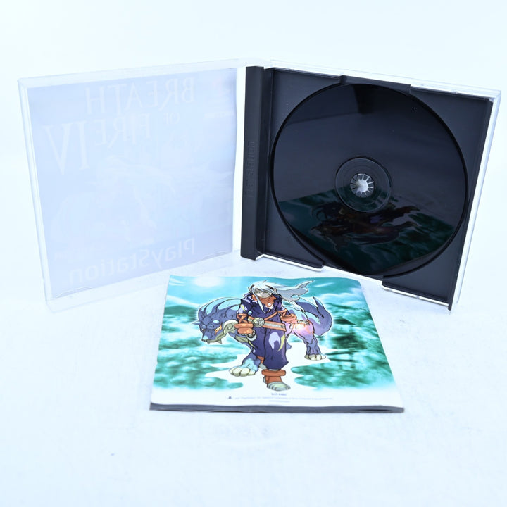 Breath of Fire IV - Sony Playstation 1 / PS1 Game + Manual - PAL - MINT DISC!