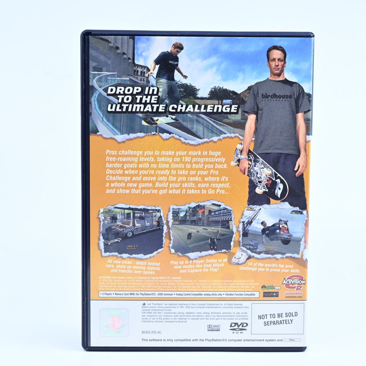 Tony Hawk's Pro Skater 4 - PS2 Game + Manual - PAL - NEAR MINT DISC!