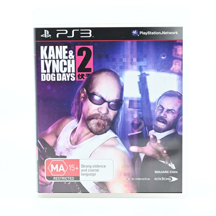 Kane and Lynch 2: Dog Days - Sony Playstation 3 / PS3 Game + Manual - MINT DISC!