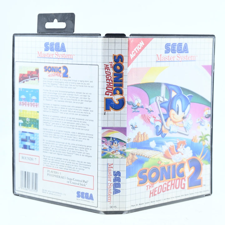 Sonic The Hedgehog 2 - Sega Master System Game - PAL - FREE POST!