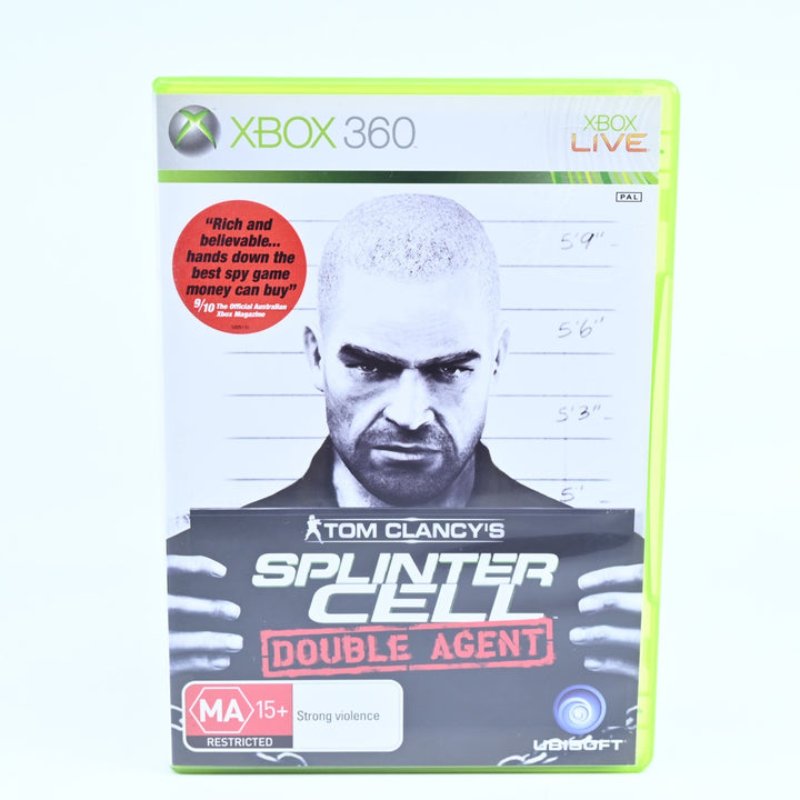 Tom Clancy's Splinter Cell: Double Agent - Xbox 360 Game + Manual - MINT DISC!