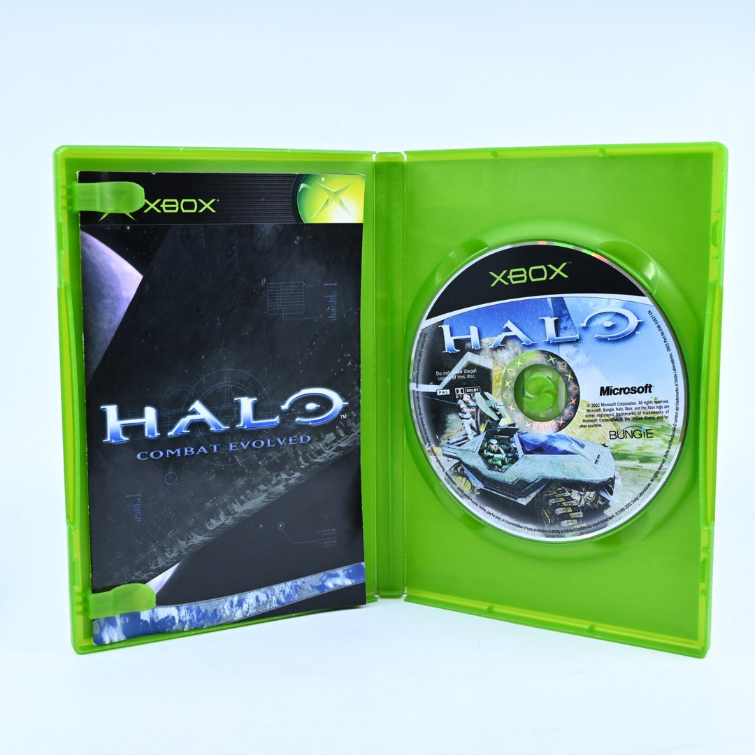 Halo: Combat Evolved - Original Xbox Game + Manual - PAL - MINT DISC!