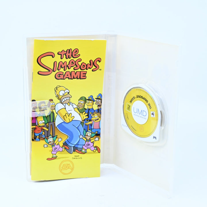 The Simpsons Game - Sony PSP Game + Manual - FREE POST!