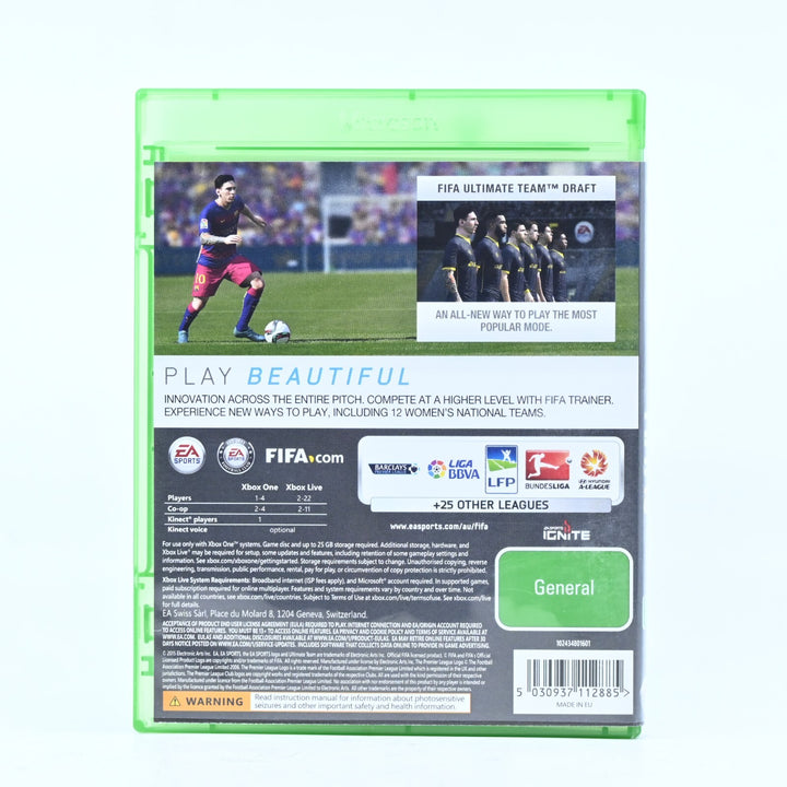 FIFA 16 - Xbox One Game - PAL - FREE POST!