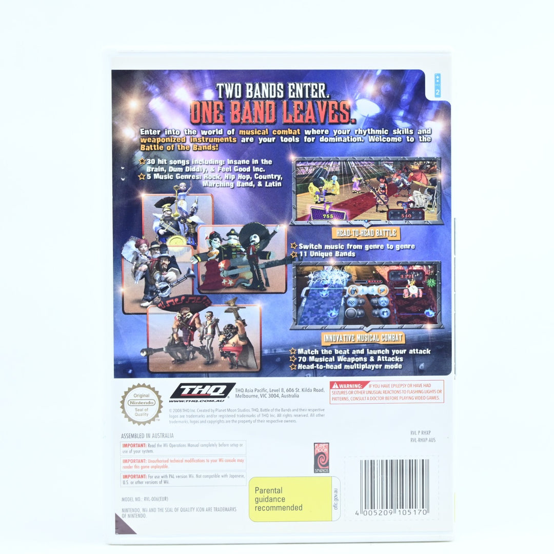 Battle of the Bands - Nintendo Wii Game + Manual - PAL