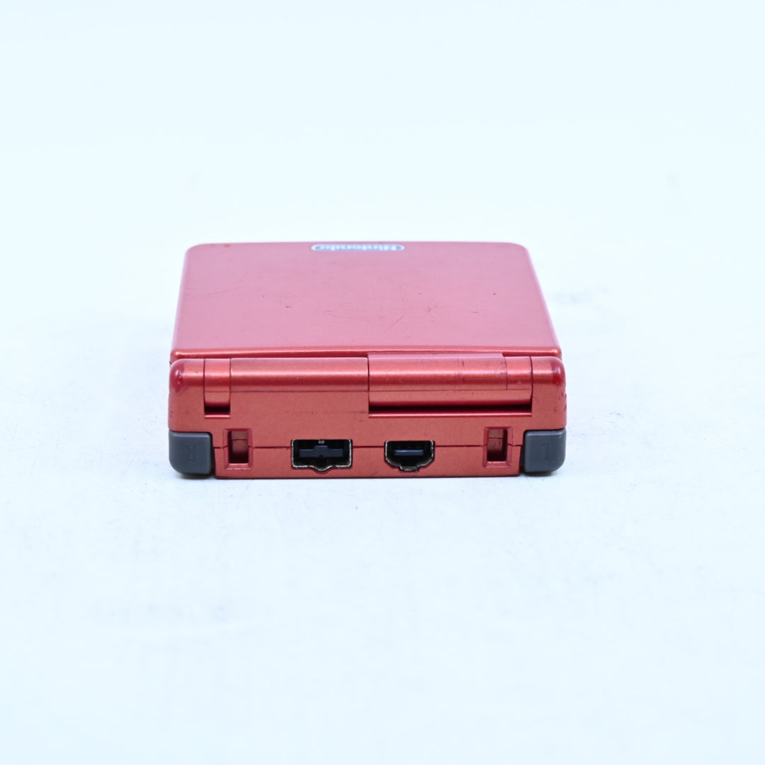 Flame Red - AGS-001(AUS) - Nintendo Gameboy Advance / GBA SP Console