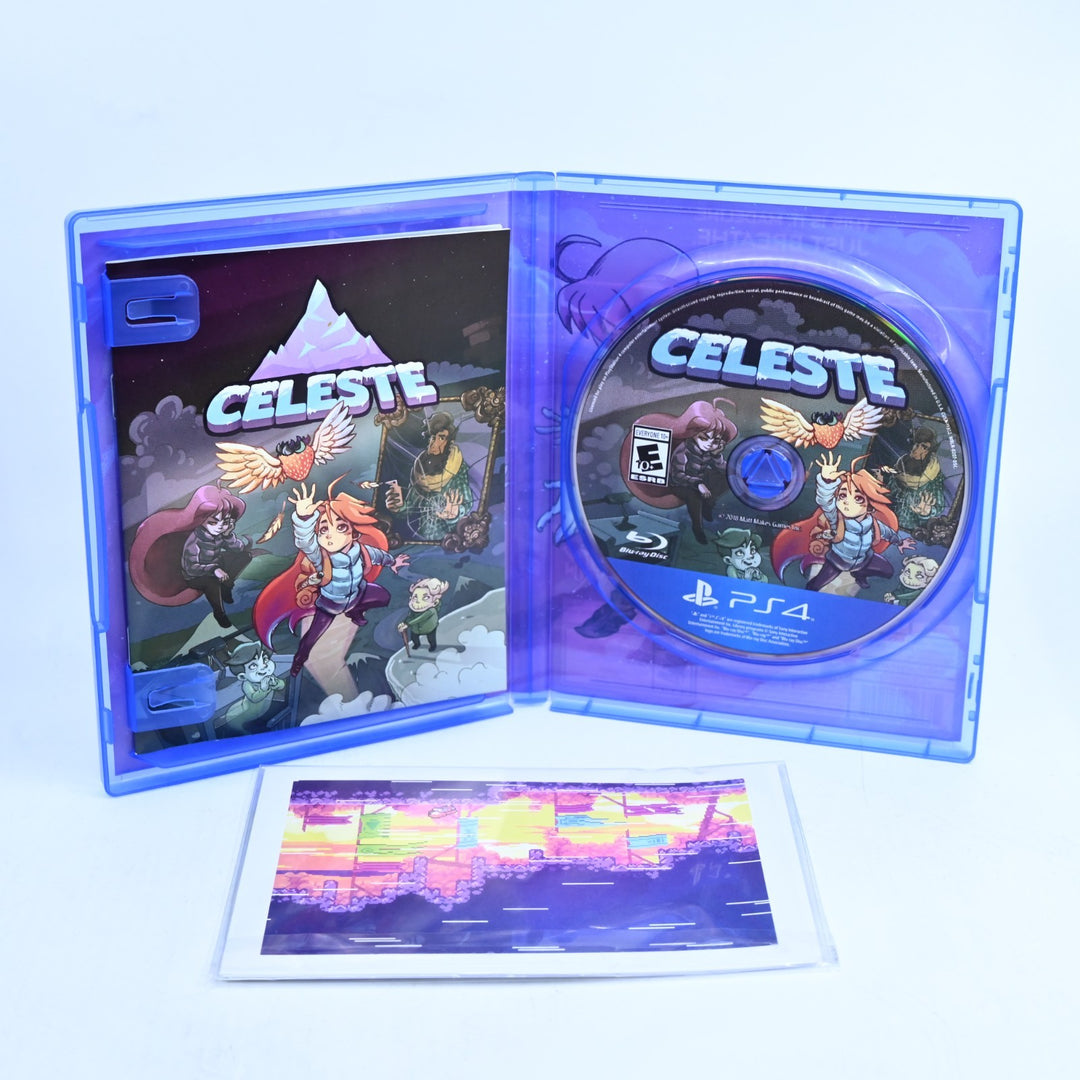 Celeste - LR-P13 - Sony Playstation 4 / PS4 Game + Postcards - MINT DISC!